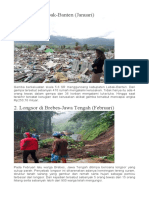 5 Macam Bencana Alam Yang Terjadi Di Indonesia