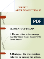Elements of Drama Explained
