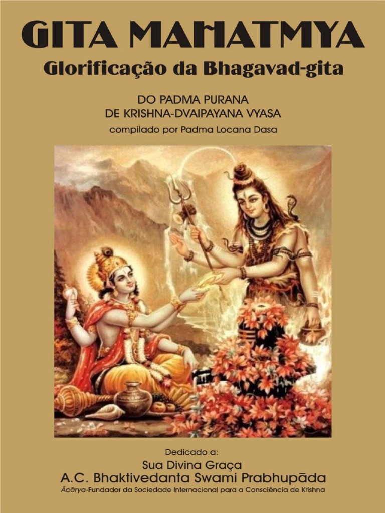 Gita Mahatmya Glorificação Da BhagavadGita Padma Locana Dasa PDF