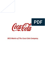 Coca Cola Bcg Matrix