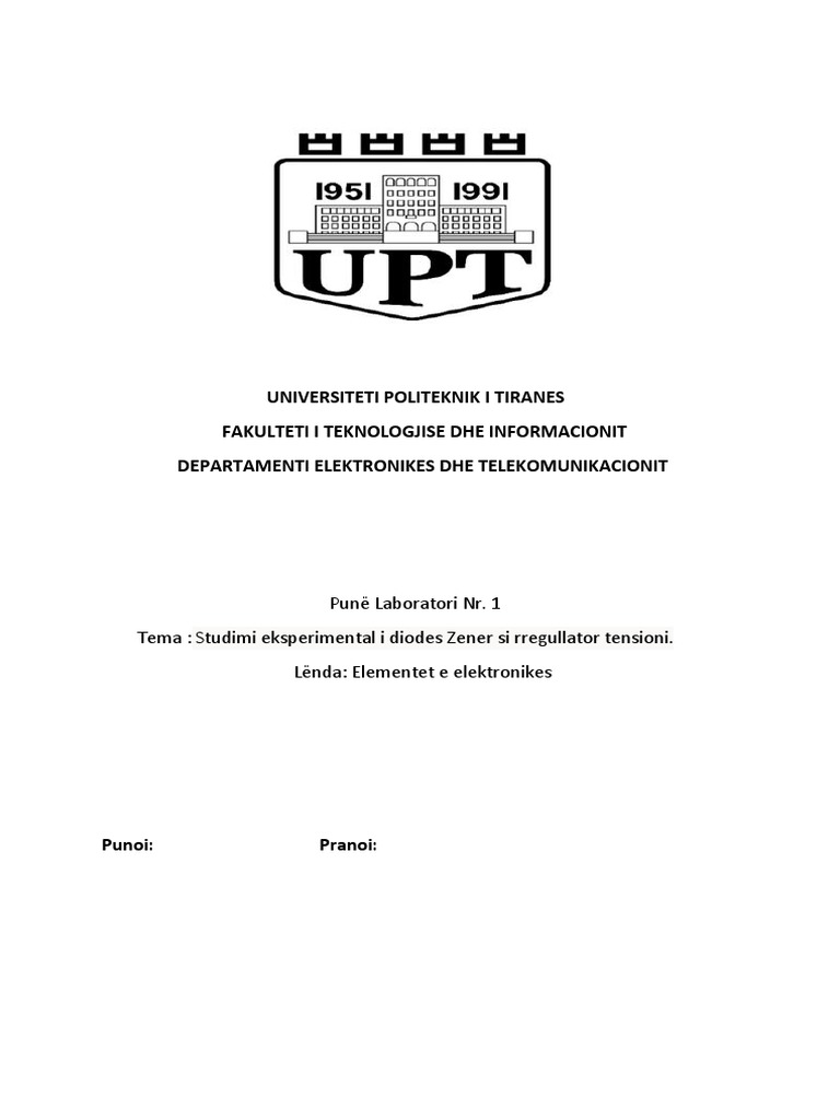 Lab 1 Elementet | PDF