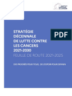 Feuille de Route - Stratégie Décennale de Lutte Contre Les Cancers