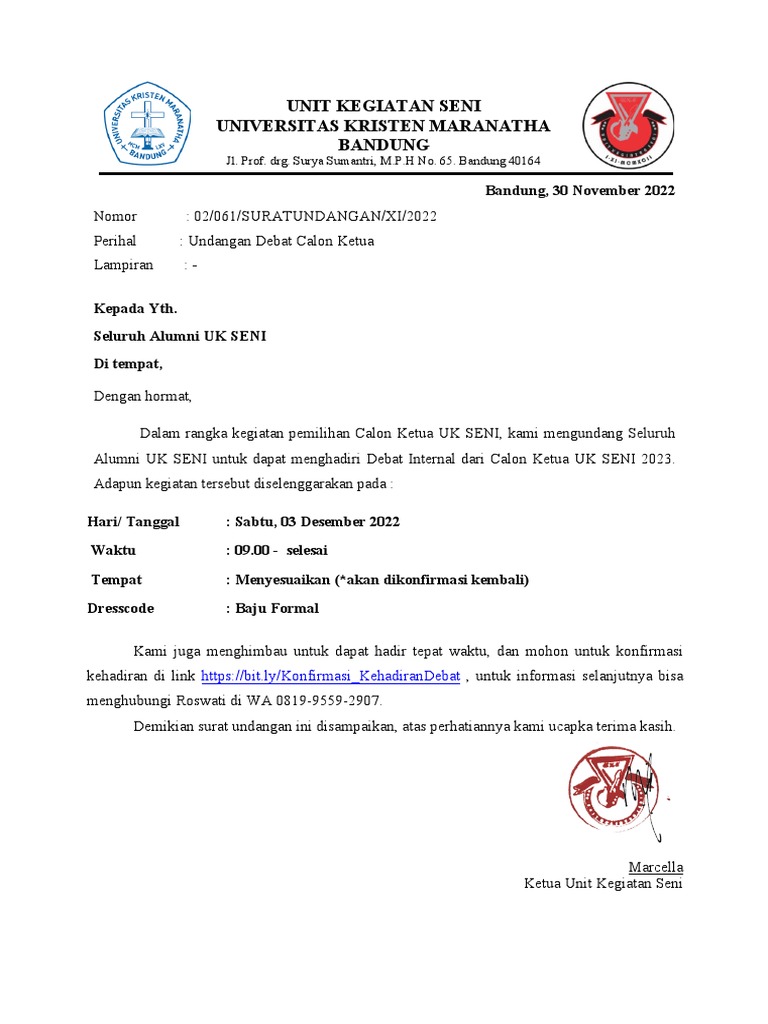 Undangan Alumni | PDF