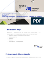 Aula 3 - Cadeados Barreiras Semaforos e Outros Sistemas de Controlo 1