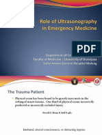 The Role of USG in ED (Ali Haedar)