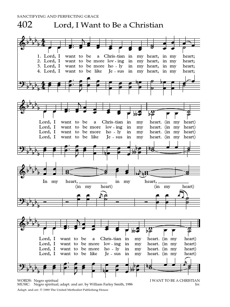 Lord i want to be a christian pdf