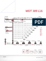 MDT389-L16-Top Slewing Tower Crane