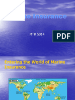 Entering the World of Marine Insurance