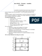 Problèmes BAEL Poteaux-Semelles (Corrigé)