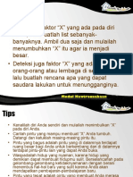 Tugas Dan Tips Faktor X