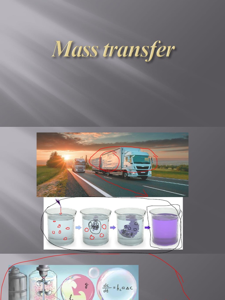 PPT | PDF | Diffusion | Mass Transfer