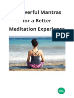 5 Powerful Mantras For A Better Meditation Experience
