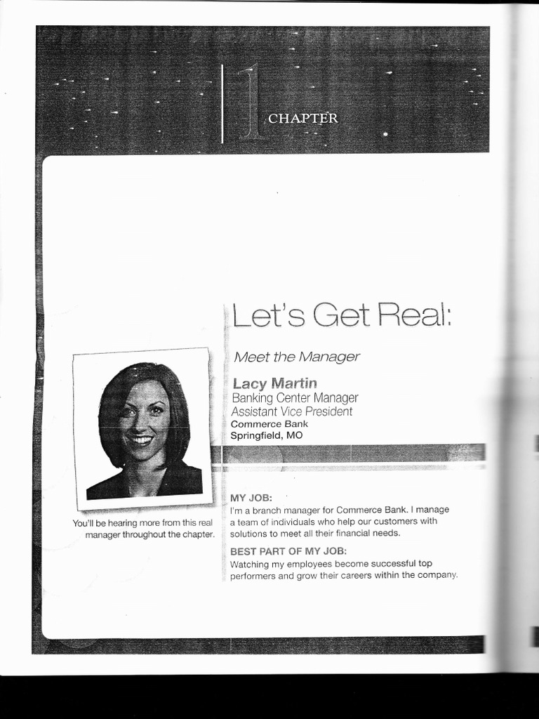 Chapter 1 - Foundation of Management and Organizations | PDF ...