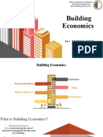 Building Economics Course Overview