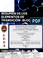 Elementos Representativos Bloque D