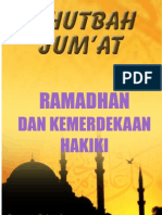 KhutbahJumat14 RamadhandanKemerdekaanHakiki