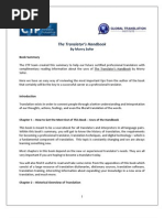 The Translators Handbook | PDF | Freelancer | Translations