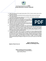 2022-1 Declaration Certificate - TDF