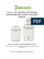 English - Meaco 12L Low Energy and 20L Low Energy Dehumidifier June 2021