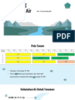 Kebutuhan Air Des