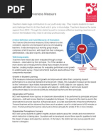 Teacher Effectiveness Measure