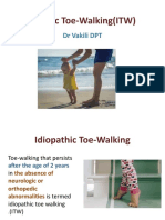 Idiopathic Toe-Walking (ITW) : DR Vakili DPT