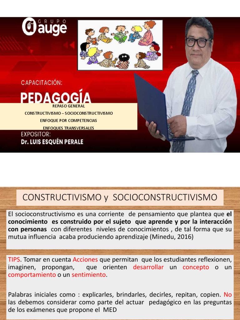 Constructivismo y Socioconstructivismo en Educación | PDF ...