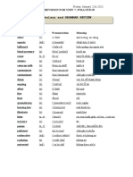 PART 1: Vocabulary and GRAMMAR REVIEW