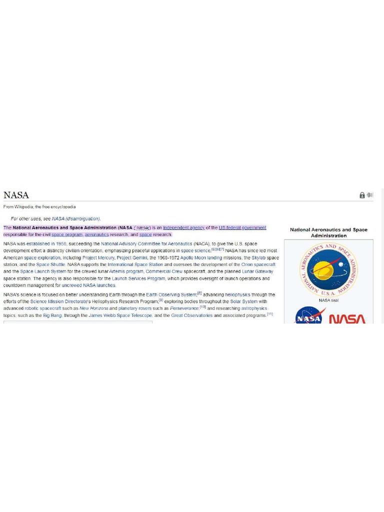 Nasa | PDF