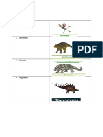 List of Dinosaur