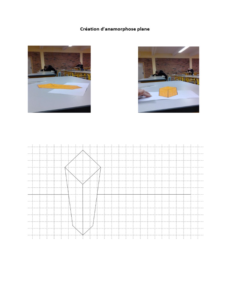 Créer une anamorphose cylindrique | PDF | Cercle | Miroir