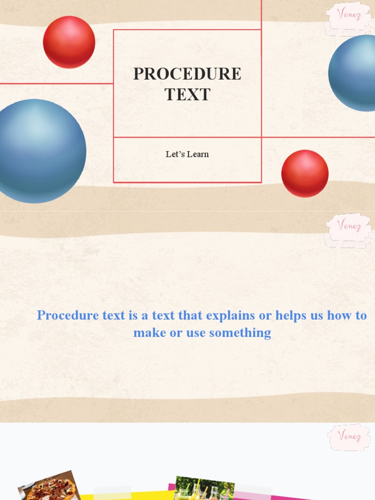 Procedure Text for Beginners | PDF | Frying Pan | Cooking