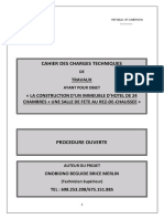 Cahier de Charges