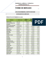 Informe de Mercado Agosto 09 de 2022