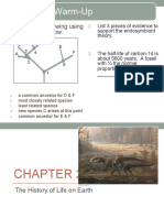 Ch. 25 History of Life On Earth 9e