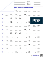 Skip Counting Easy