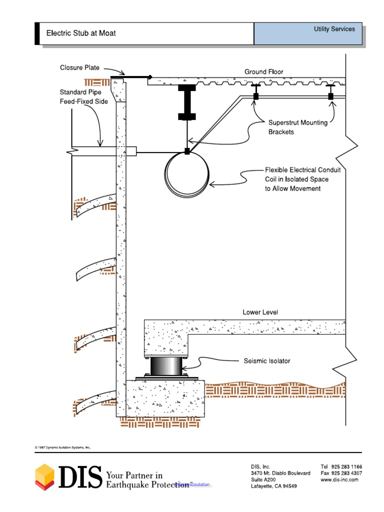 Seismic Isolator Assembly Details 4 DIS Company PDF