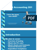 Grant Accounting 201