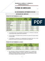 Informe de Mercado Septiembre 09 de 2022