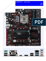 Asus Prime b250m Plus RG