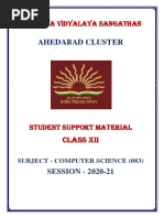 Student Support Material Class Xii - Cs