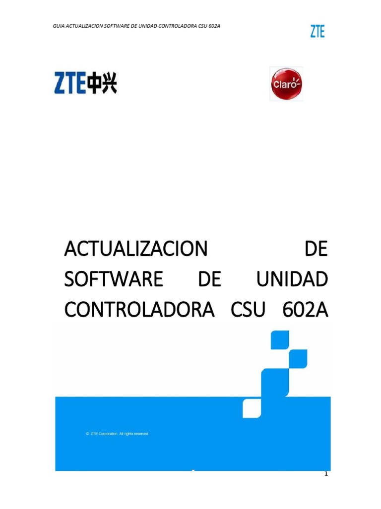 Guia de actualizacion sofwarecsu 602a 2022 pdf protocolos de