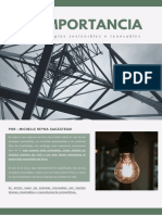 La Importancia de Las Energías Sostenibles o Renovables - Michelle Reyna