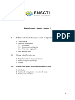 Transferts Thermiques Couplés II - Support - Etudiants
