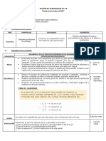 Sesiones - Semana 10 y 11 - 2ºgrado 2022