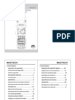 Traducción de documento técnico sobre medidor de potencia digital de tres fases