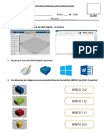 EXÁMENES Mensuales Junio 1°, 2° y 3° PDF