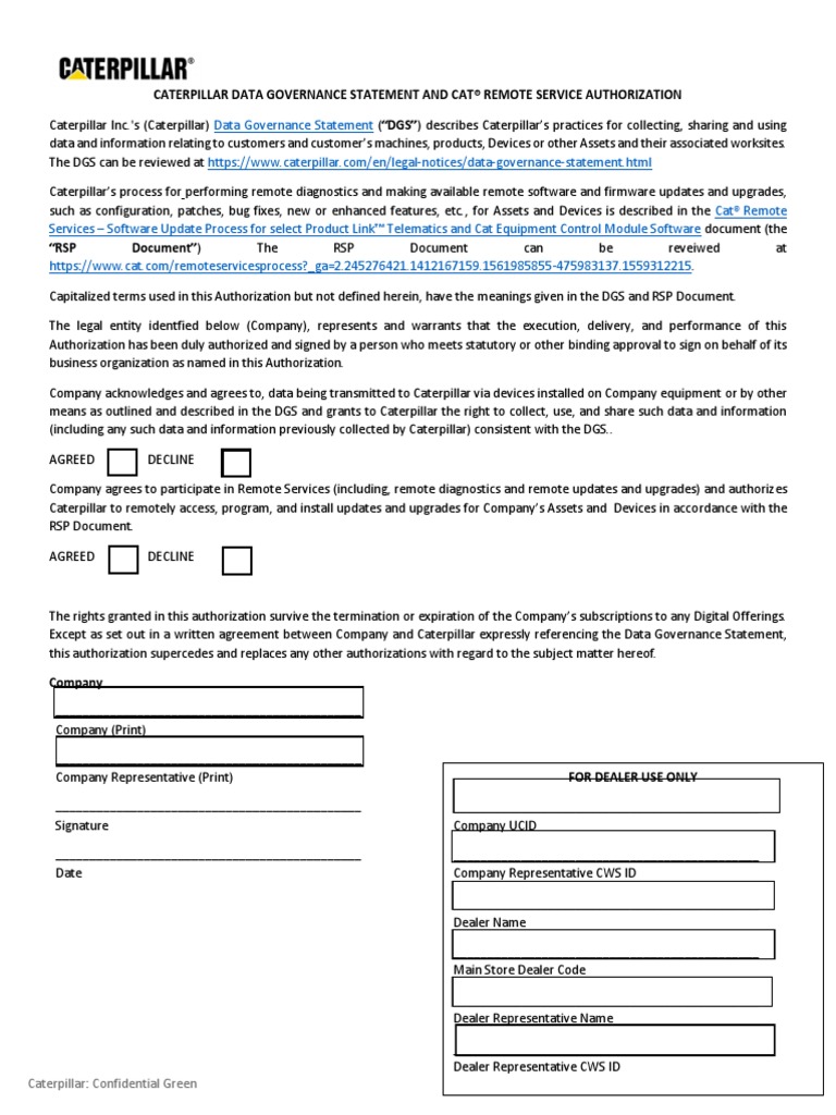 DGS Paper Authorization Form English - Fillable | PDF | Information ...