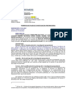 Prorroga de Plazo de Investigacion Preparatoria