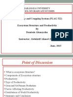 Ecosystem Structure and Productivity